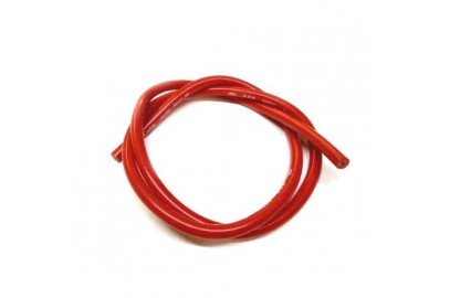 Провод высоковольтный силиконовый (красный)
