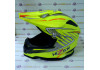 Шлем кроссовый HIZER B6197 (M) #1 yellow