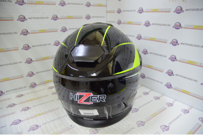 Шлем интеграл HIZER B565 (M) #3 black/yellow