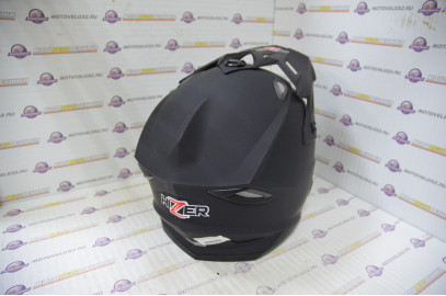 Шлем кроссовый HIZER J6801 (M) #3 matt black