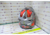 Шлем кроссовый KIOSHI Holeshot 801 (Серый, красный S)