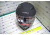 Шлем интеграл KIOSHI Avatar 316 с очками (Черный матовый, L)