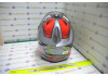 Шлем кроссовый KIOSHI Holeshot 801 (Серый/красный, S)