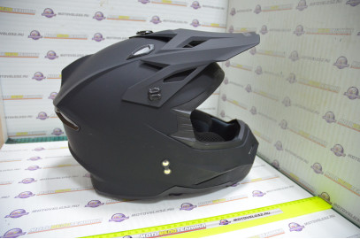 Шлем кроссовый KIOSHI Holeshot 801 (Черный матовый, S)