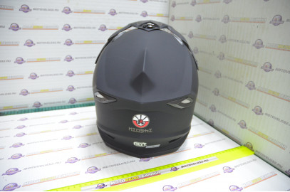 Шлем кроссовый KIOSHI Holeshot 801 (Черный матовый, S)
