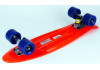 Скейтборд DS 01 orange/blue дека 22,5*6"