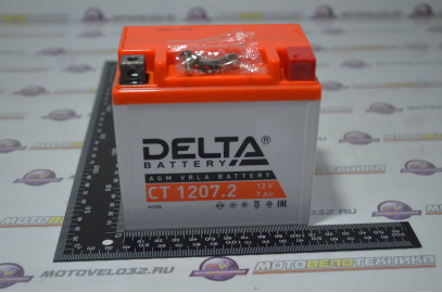 Аккумулятор 12V 7Ah DELTA CT1207.2