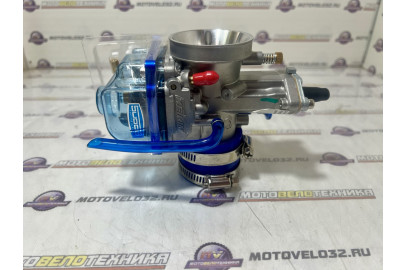 Карбюратор 4Т PWK34 ручной подсос KEIHIN (реплика)