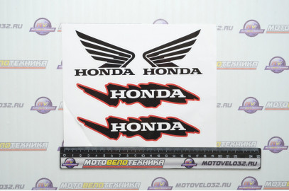 Ком-т DSN 001 "Хонда 01" виниловая (комплект 4 шт), размер 18*18см