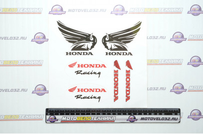 Ком-т DSN 002 "Хонда 02" виниловая (комплект 6 шт), размер 18*18см