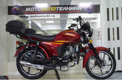 Мопед Alpha Sport 50cc R17 кофр
