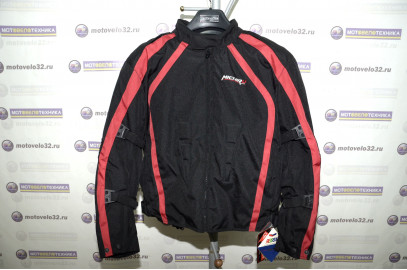 Куртка мотоциклетна текстиль Stunt Man черно-красный  XL