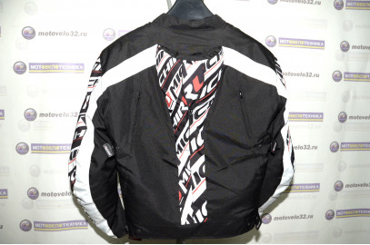 Куртка мотоциклетна текстиль Inmotion XL черно-белый