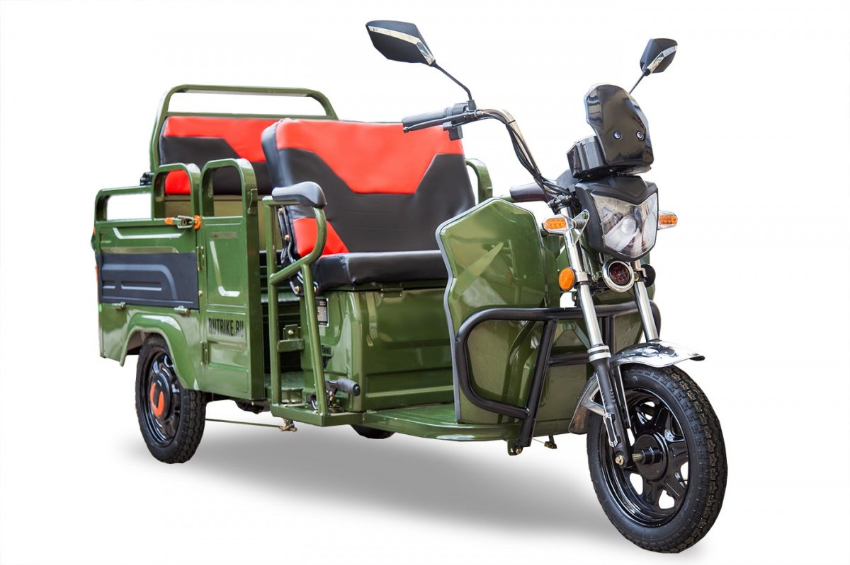 Грузовой электрический трицикл rutrike d4 next